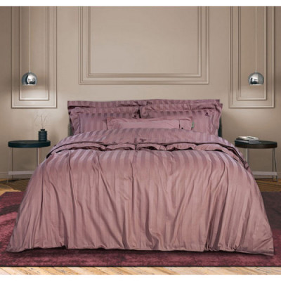 Постельное белье Meriset Elite Сатин страйп Purple 
