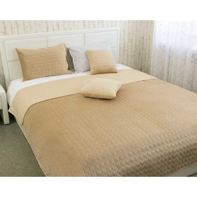 Покрывало двустороннее Руно Velour Beige Руно - 1