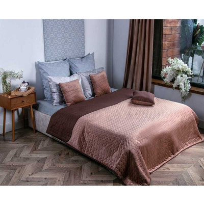 Покрывало двустороннее Руно Velour cappuccino Руно - 1