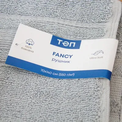 Махровое полотенце ТЕП Fancy Light Grey ТЕП - 1