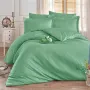 Постельное белье Meriset Сатин жаккард Green Fog Damask Meriset - 1