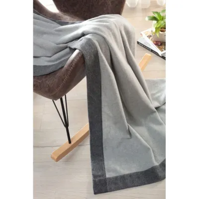 Плед шерстяной Biederlack Plaid Prado grey Biederlack - 1