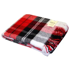 Плед шерстяной Vladi Эльф 02/NOAH бел-красн-антр Vladi - 1