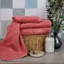 Махровое полотенце Aisha коралловый Aisha - 1