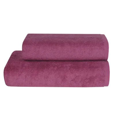 Махровий рушник Parisa Flat Cotton пудра Parisa Home - 1