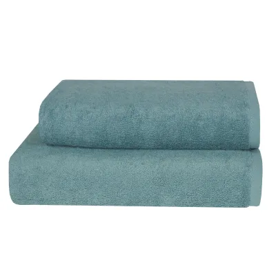 Махровое полотенце Parisa Flat Cotton бирюза Parisa Home - 1