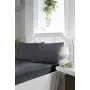Простынь на резинке с наволочками First Choice Сатин Dark Grey First Choice - 1