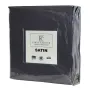 Простирадло на гумці з наволочками First Choice Сатин Anthracite First Choice - 2