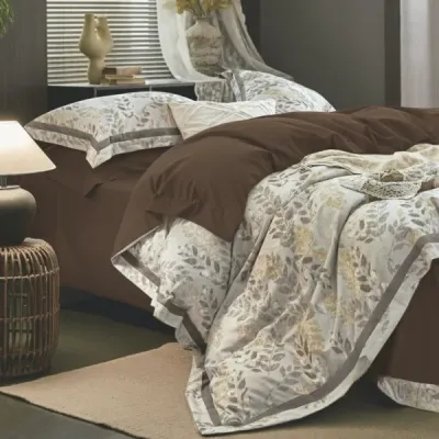 Комплект постельного белья Viluta Евро Brushed Warm Cotton W-07 Вилюта - 1