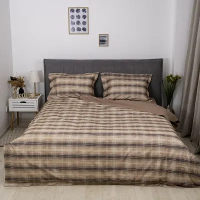 Комплект постельного белья Viluta Евро Brushed Warm Cotton W-18 Вилюта - 1