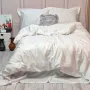 Постільна білизна Meriset Сатин жаккард Ivory Elegant Meriset - 1