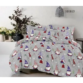 Постільна білизна Selena Бязь люкс Гномики Grey 101815 Selena - 1