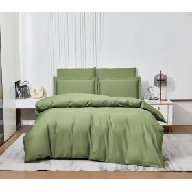 Постельное белье однотонное сатин Word of Dream Frost Green Word of Dream - 1
