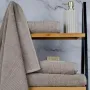 Махровий рушник Aisha Stripy беж Aisha - 1