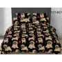 Постільна білизна Selena Бязь люкс 101463 Мопсики Black Selena - 1